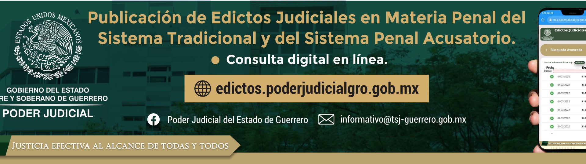 Edictos electrónicos